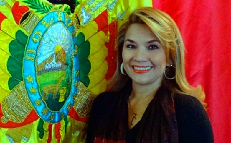 presidenta interina de Bolivia