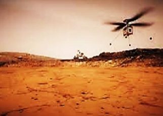 Helicóptero de la NASA en Marte