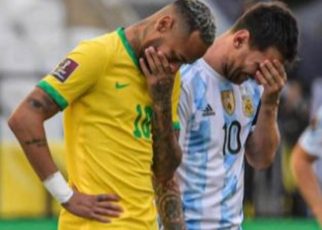 Suspensión insólita del partido Brasil-Argentina