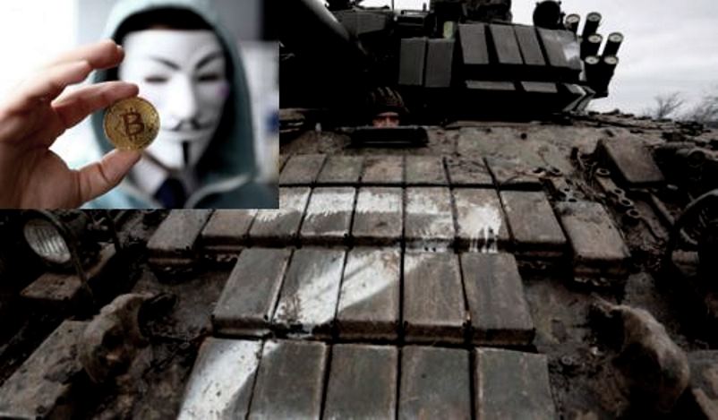 Anonymus ofrece enorme recompensa en criptomoneda a militares rusos que entreguen sus tanques a Ucrania
