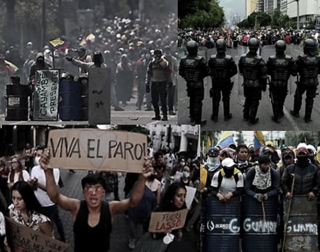 Las protestas y el vandalismo asedian a Ecuador