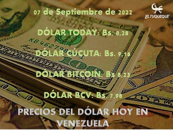 precio del dólar hoy 07/09/2022