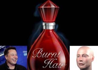 Elon Musk lanza extravagante perfume con olor a cabello quemado 