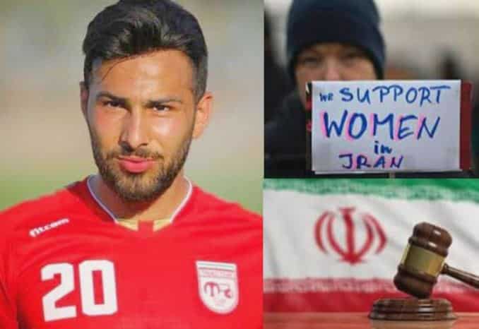 En medio de la recta final del Mundial Iran sentencia a muerte a futbolista