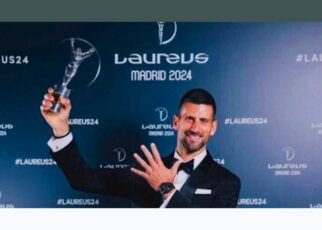 Djokovic es elegido mejor atleta del mundo nuevamente