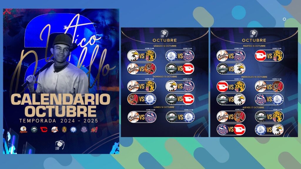 Calendario de la LVBP 2024-2025 1