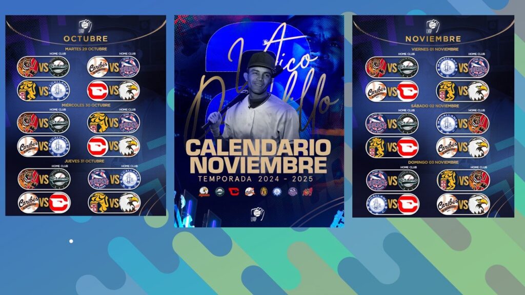 Calendario de la LVBP 2024-2025 3