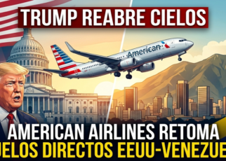 Trump reabre espacio aéreo con Venezuela
