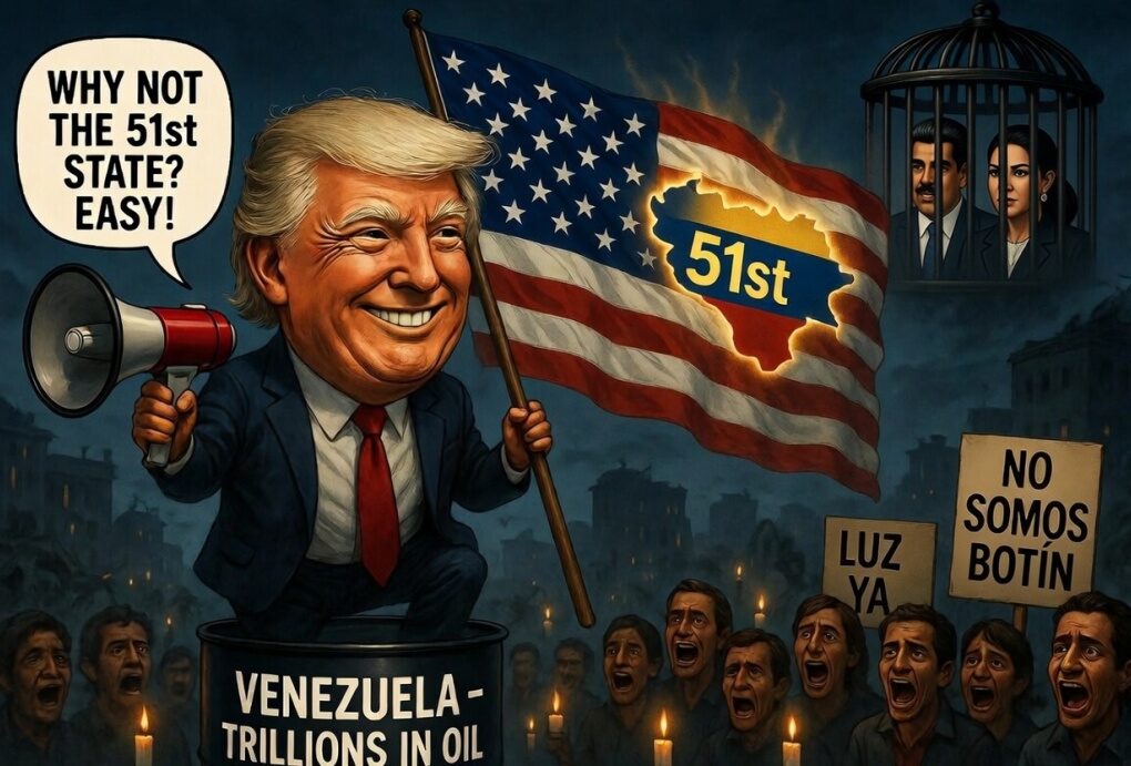 Trump y la bomba de Venezuela como estado 51