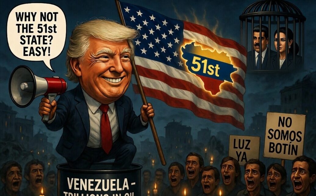Trump y la bomba de Venezuela como estado 51