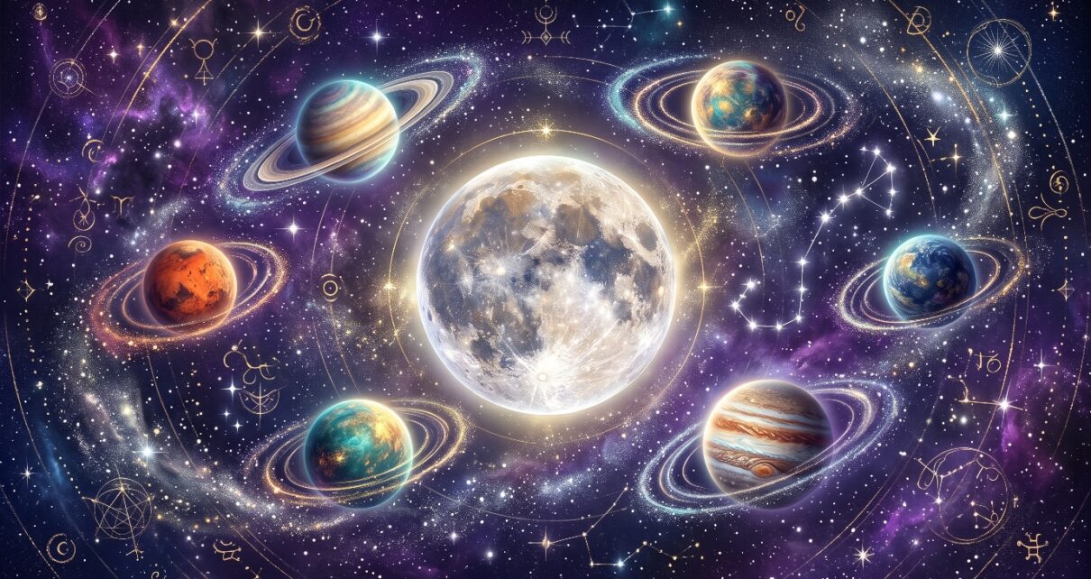 Sobrecarga Cósmica: Mercurio Retrógrado, 5 Planetas en Reversa y la Luna Llena de las Revelaciones 1 mercurio retrógrado